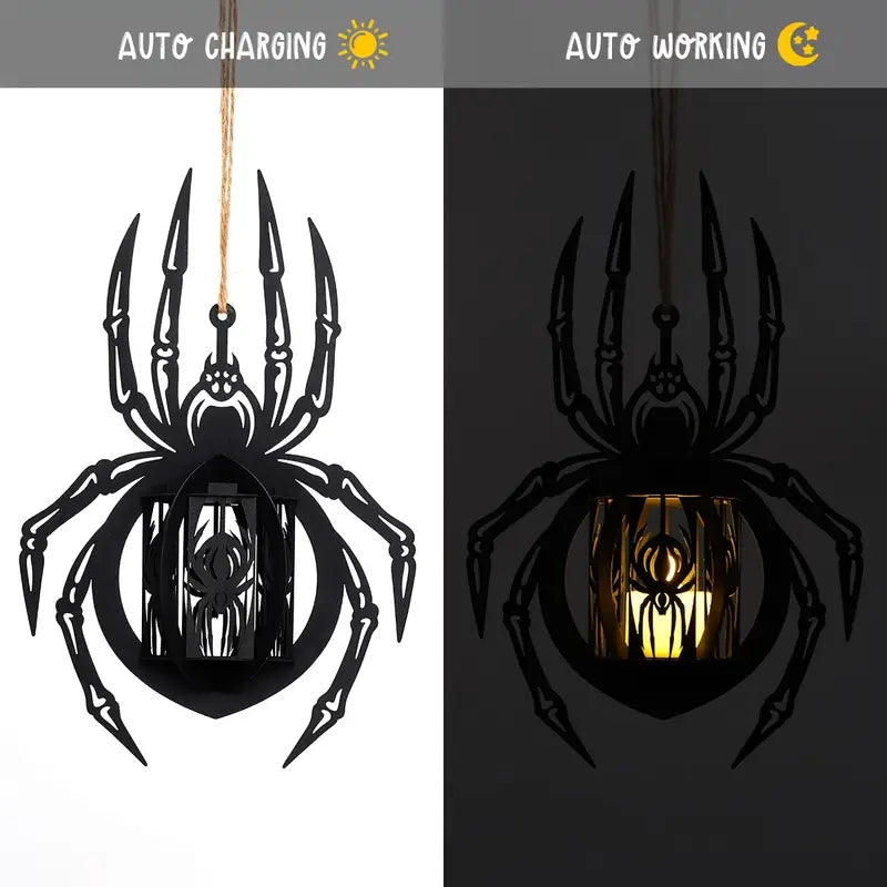 🦇Halloween Inverted Bat Design Decorative Metal Candle Holder