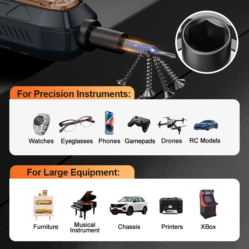 ⚒️180-in-1 Professional Precision Screwdriver Kit