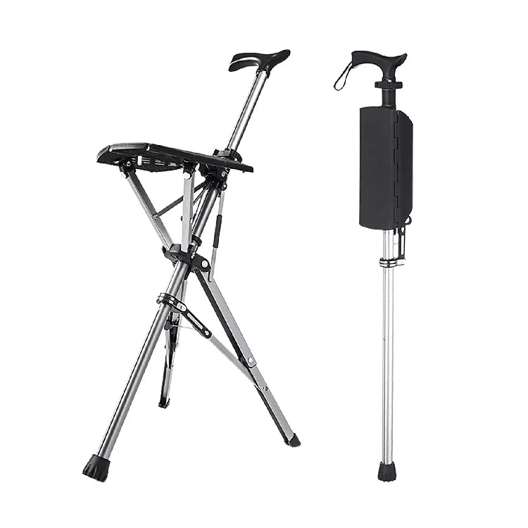 💥Clearance price $29.98🚶‍♂️Folding portable cane💥BEST GIFT FOR ELDERLY PEOPLE