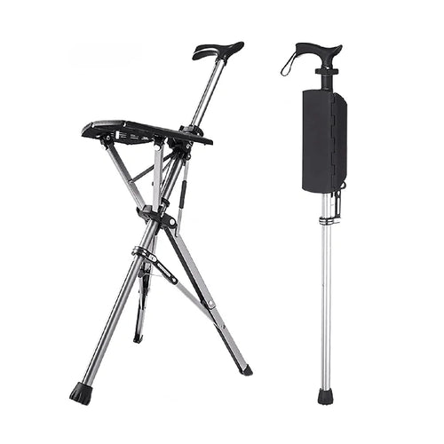 💥Clearance price $29.98🚶‍♂️Folding portable cane💥BEST GIFT FOR ELDERLY PEOPLE