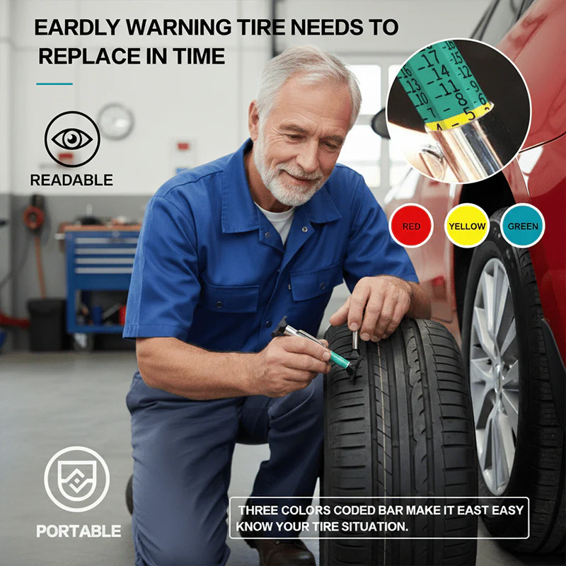 💥Clearance price $17.9🚗Car Tire Tread Depth Gauge