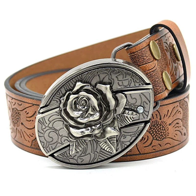 🔥LAST DAY 49% OFF -🌹 Rose pink leather belt knife💖
