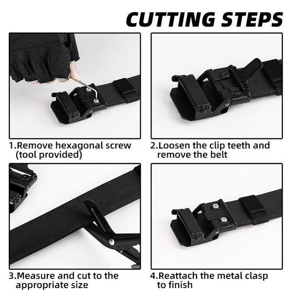 💥Clearance price $27.99 - EDC Nylon Ratchet Belt