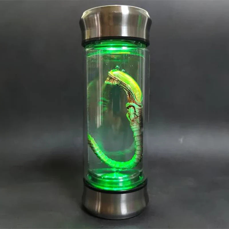 👽Xenomorph & Facehugger Glowing Specimen Jar