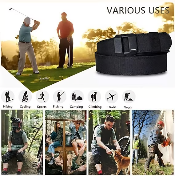 💥Clearance price $27.99 - EDC Nylon Ratchet Belt
