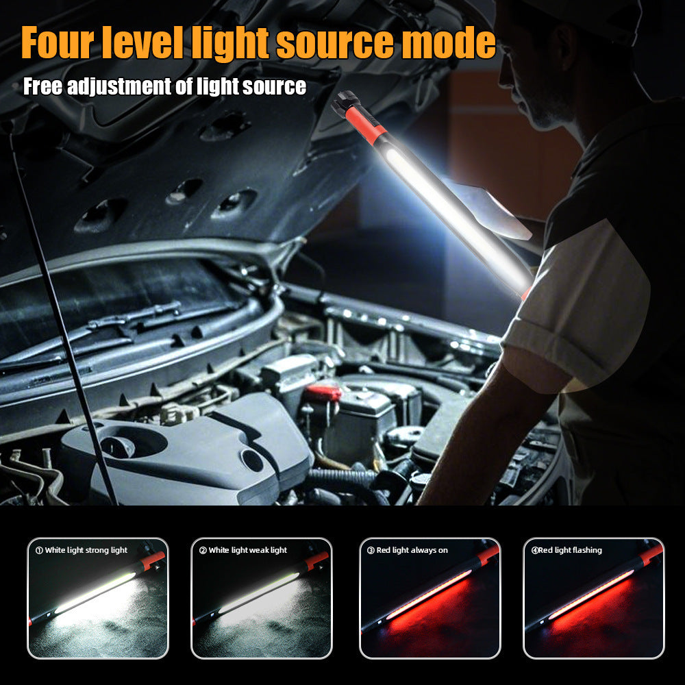 💥Clearance price $29.99✨💥Rechargeable Work Light Super Bright Magnetic Attachment With Hook