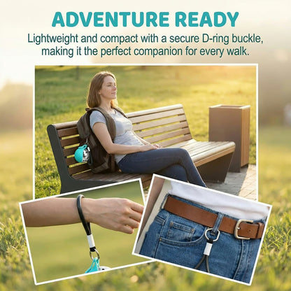 🐶💧Portable Dog Walking and Travel Water Bottle — 2-in-1 Stainless Steel Pet Travel Water Bottle