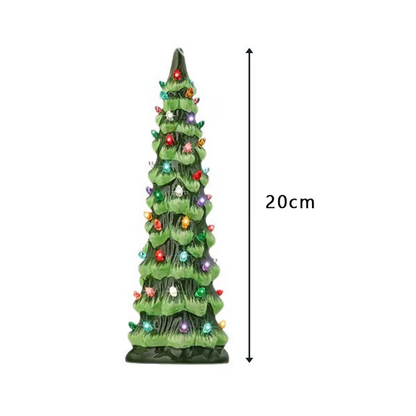 🎁🎄Retro Hand-Painted Tabletop Christmas Trees (⏰Limited Quantities Available)