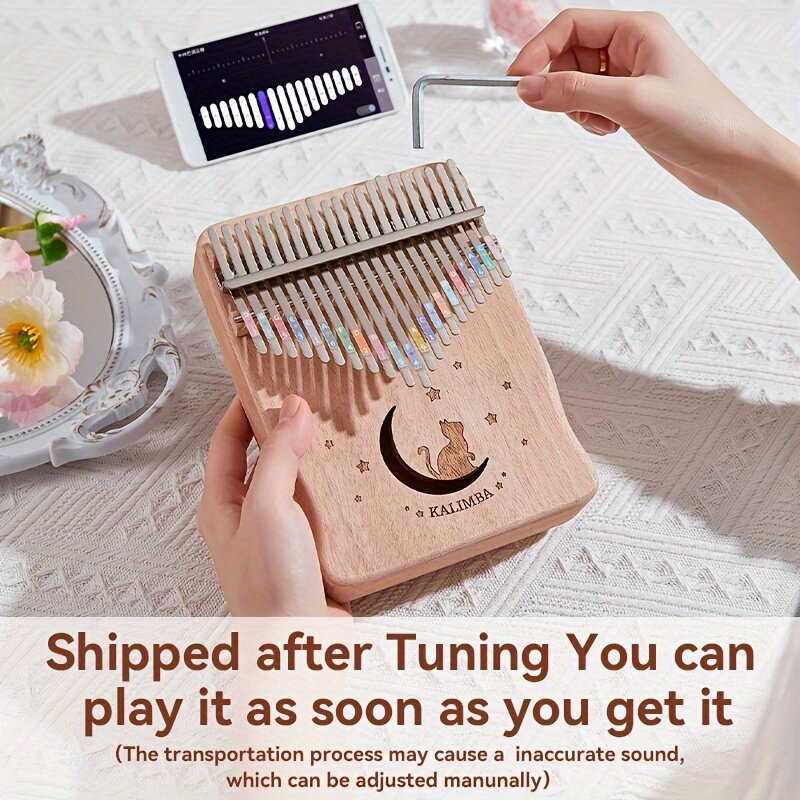 😍Black Friday Sale!🔥21-Key Thumb Piano Beginner-Friendly Finger Piano