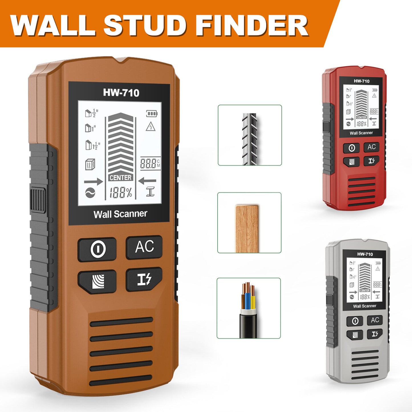🔥Last Day Sale - $35.99💯 Multi-Function Handheld Metal and Wall Detector