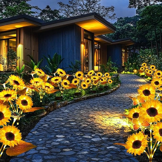 🌞Solar LED Sunflower Garden Lights-29.6inch/75cm