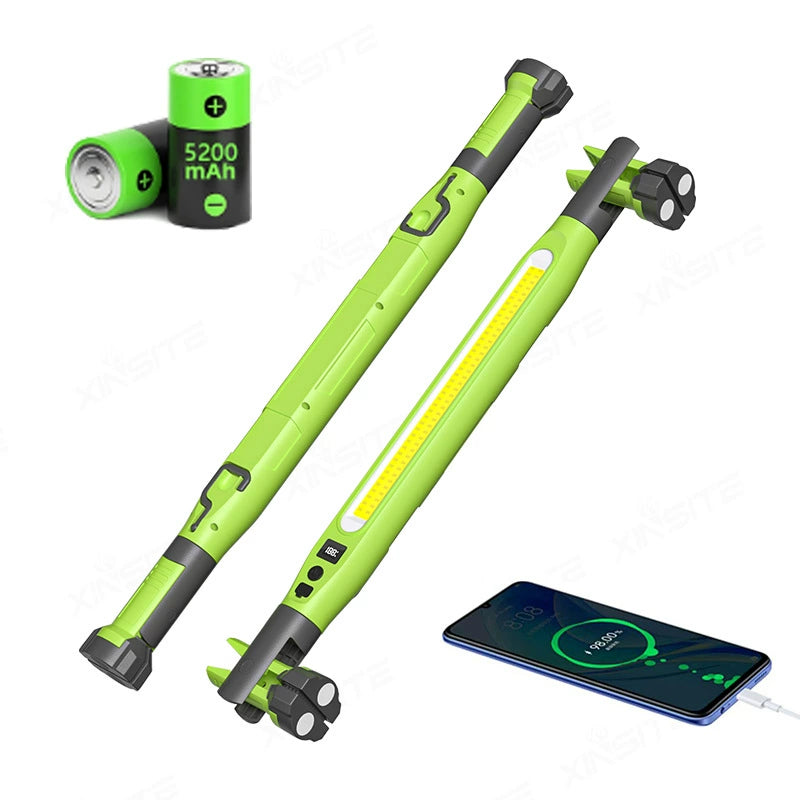 💥Clearance price $29.99✨💥Rechargeable Work Light Super Bright Magnetic Attachment With Hook