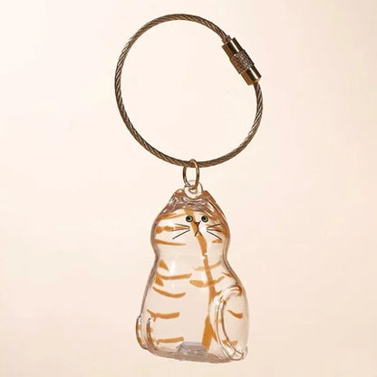 🐾Pet Hair Memorial Capsule Keychain🐈
