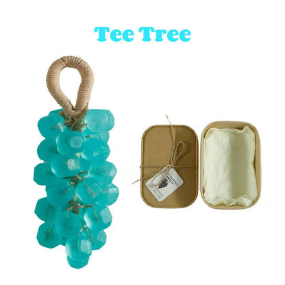 🔥🔥Personalized Original Handmade Crystal Grape Soap Gentle Cleansing Soap