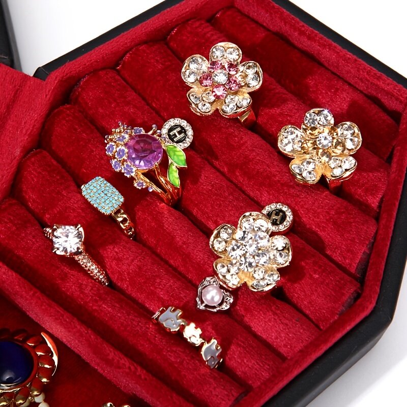 🎃A Special Gift🧛Vintage Gothic Heart-Shaped Jewelry Box💖