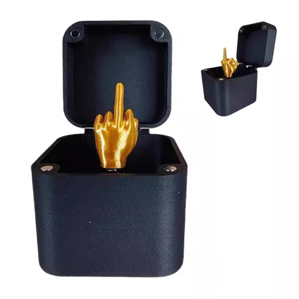 🎁 The Prank Box – Hilarious Screw Challenge with Middle Finger Surprise 🤪🖕 Perfect Gag Gift for All Occasions!
