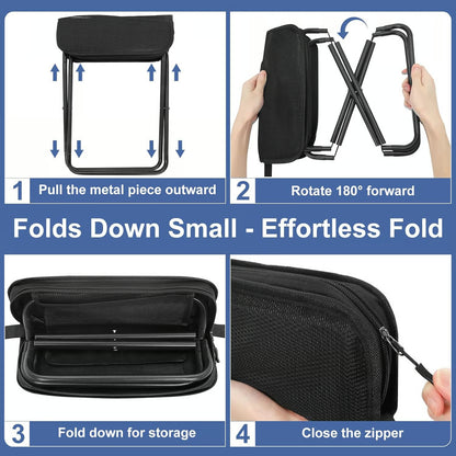 ✨Limited Time 49% Off🔥Portable Folding Camping Stool