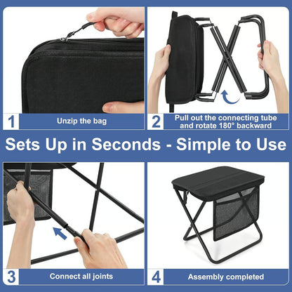 ✨Limited Time 49% Off🔥Portable Folding Camping Stool