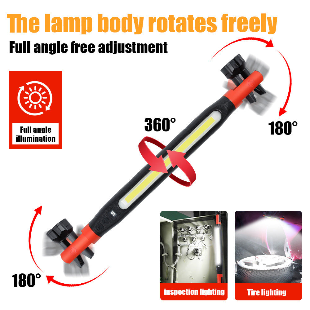 💥Clearance price $29.99✨💥Rechargeable Work Light Super Bright Magnetic Attachment With Hook
