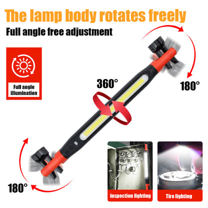 💥Clearance price $29.99✨💥Rechargeable Work Light Super Bright Magnetic Attachment With Hook